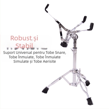 Suport pliabil pentru snare, cu două picioare, pentru tobă de 10–12 inci – accesorii pentru setul de tobă