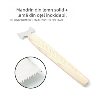 Pila pentru curățarea canelurilor corzilor de chitară, stil japonez, edgetool