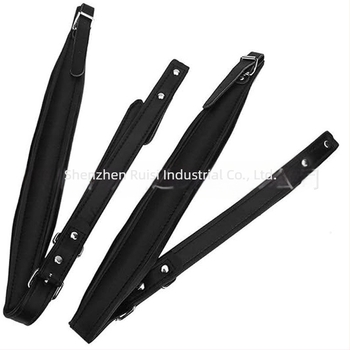 Curea de acordeon din piele, impermeabilă, reglabilă, Model HYM983, pentru instrumente muzicale