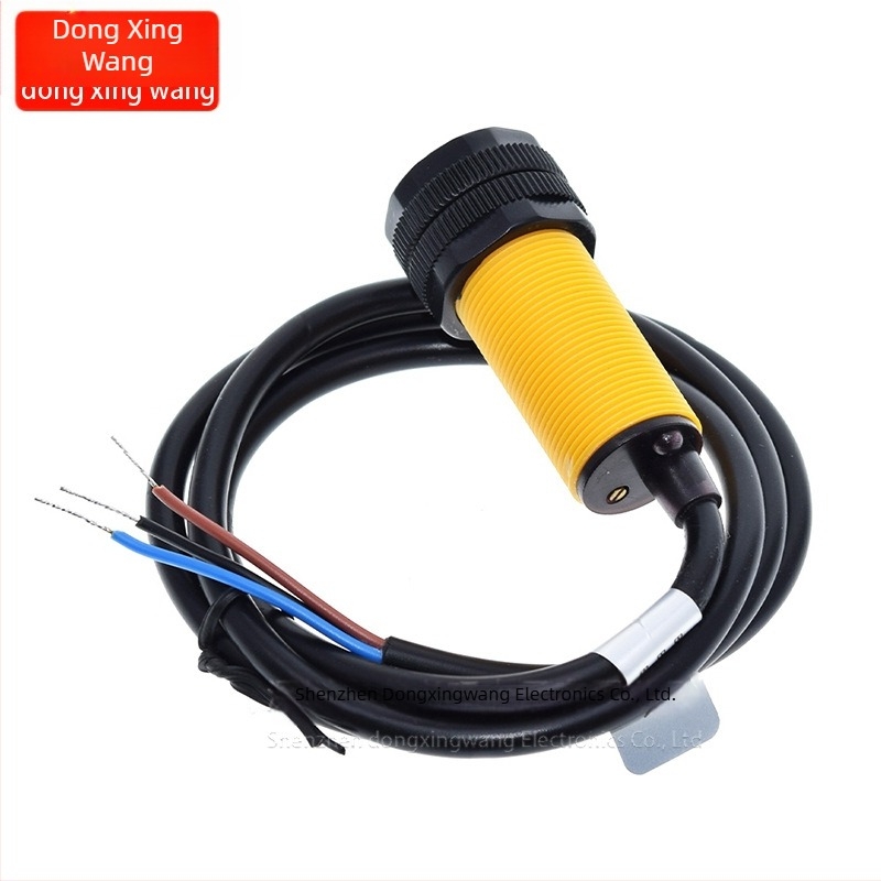 E18-D80NK senzor IR cu reflexie difuză pentru evitare obstacole, DXW brand, greutate 20 g, procesor: standard, putere: standard, frecvență: standard