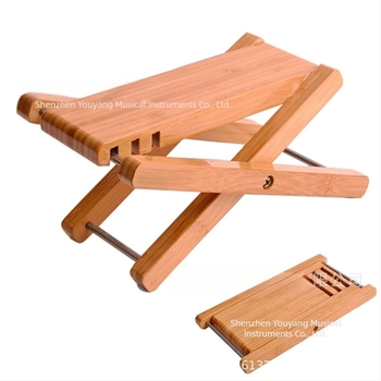 D-52 taburet pentru piciorul chitării din bambus, pliabil, pentru instrumente muzicale, origine Guangdong