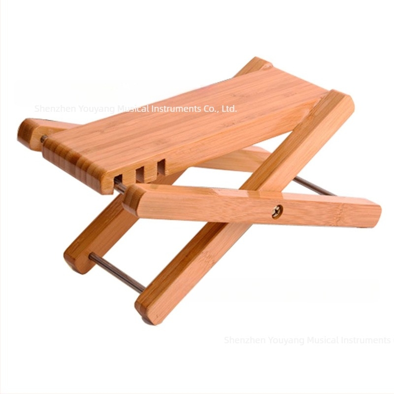 D-52 taburet pentru piciorul chitării din bambus, pliabil, pentru instrumente muzicale, origine Guangdong