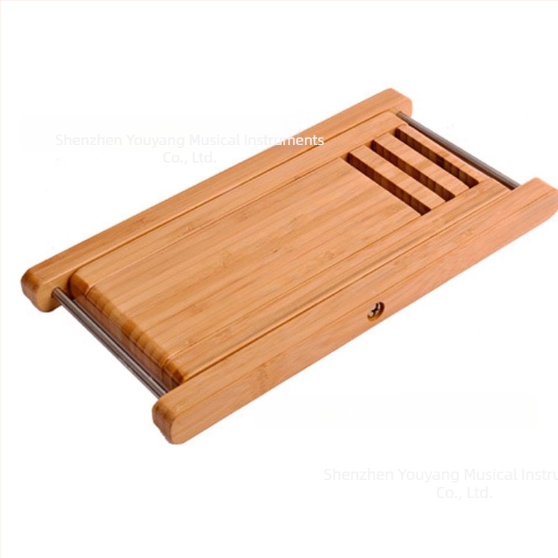 D-52 taburet pentru piciorul chitării din bambus, pliabil, pentru instrumente muzicale, origine Guangdong
