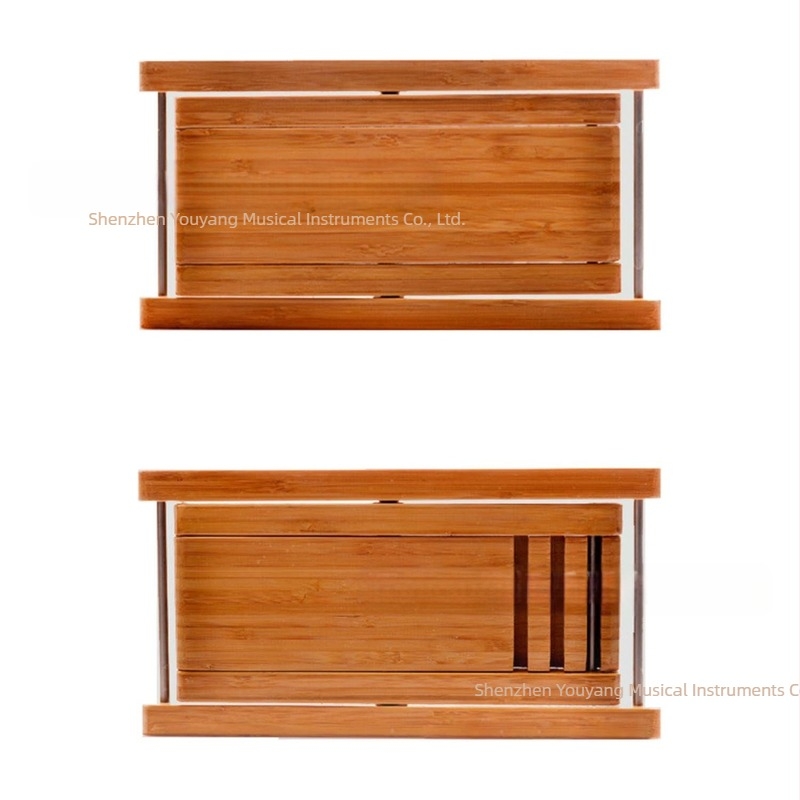 D-52 taburet pentru piciorul chitării din bambus, pliabil, pentru instrumente muzicale, origine Guangdong