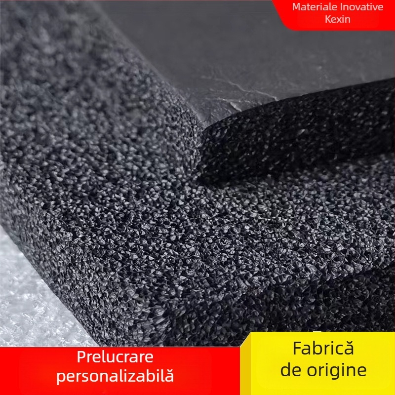 Placă de spumă ignifugă pentru izolație — celule închise, burete cu revenire înaltă; material: NBR/EPDM/CR, densitate: 70 kg, grosime: 5–30 mm