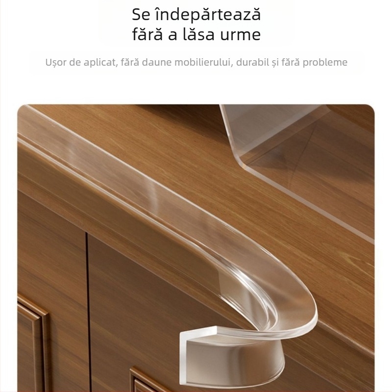 Bandă anti-coliziune cu adeziv pe o singură față pentru uz casnic, bază acrilică, grosime 1-2 mm, bandă cu un singur sens, Zhengxian