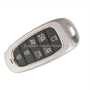 Carcasă cheie Tucson L – înlocuire telecomandă inteligentă cu 4 butoane, carcasă ABS, lamă cheie din cupru