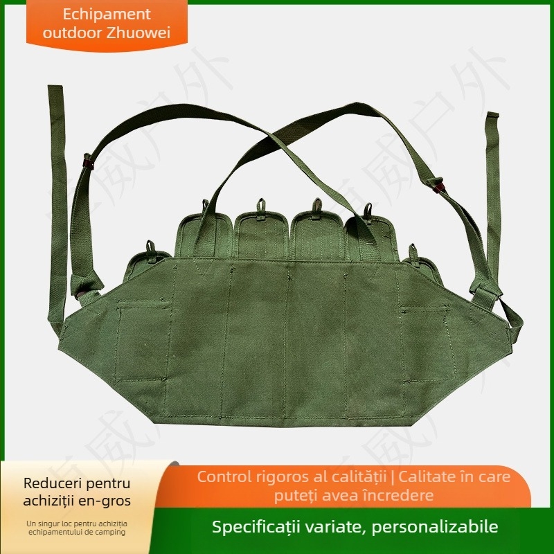 Vestă tactică cu model camuflaj, țesătură din amestec de bumbac, unisex, pentru toate sezoanele, drumeții montane