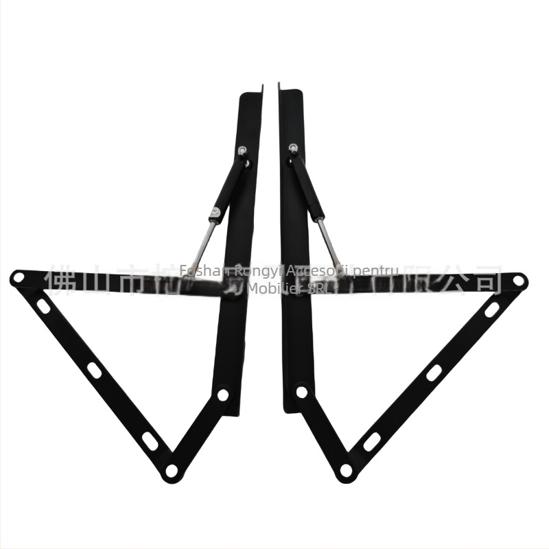 Bară pneumatică de ridicare pentru pat – oțel, brand Fanyi, potrivită pentru paturi tatami, canapea-pat multifuncțional, cadru de pat cu design modern minimalist, finisaj vopsit