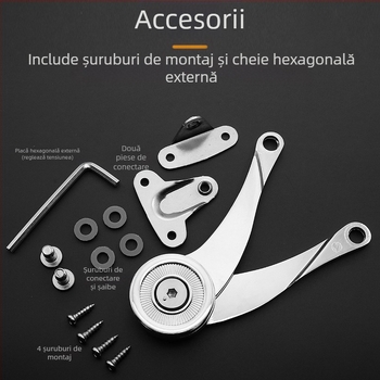 Piston hidraulic pentru ușile de dulap basculante