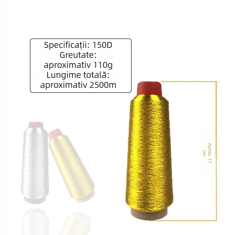 Fire pentru broderie, fibre PET și poliester, potrivite pentru uz casnic, îmbrăcăminte și broderie