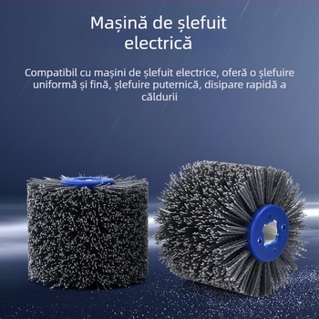 Roată de tras sârmă WELIBA – sârmă abrazivă din nailon, carburi de siliciu, duritate medie