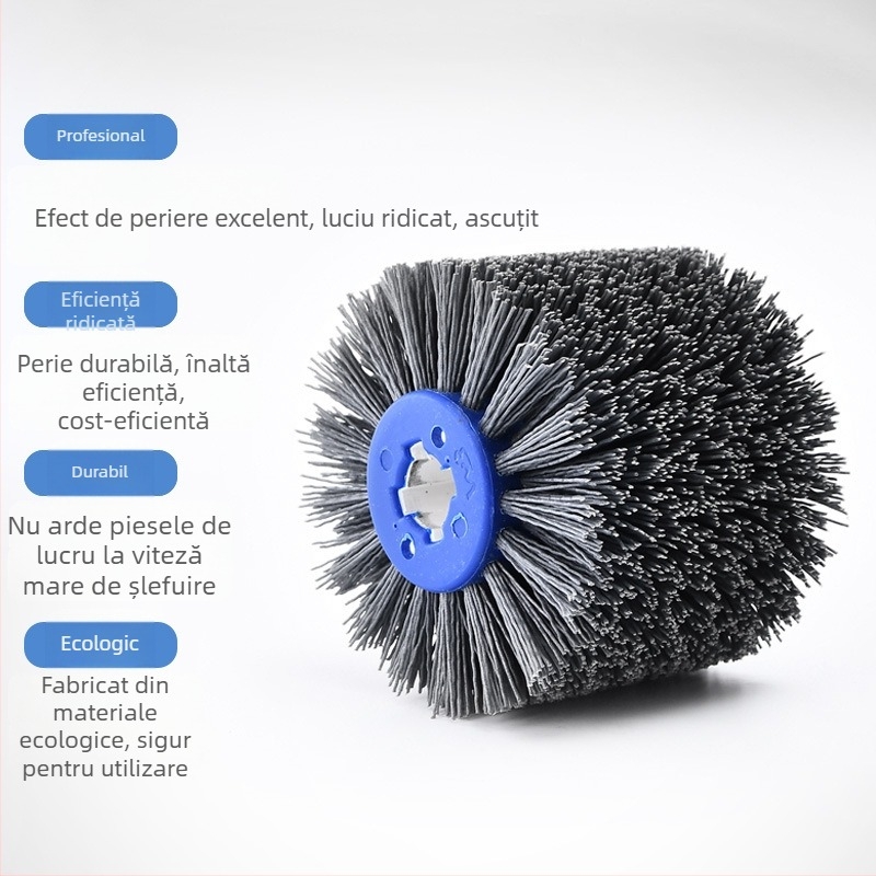 Roată de tras sârmă WELIBA – sârmă abrazivă din nailon, carburi de siliciu, duritate medie