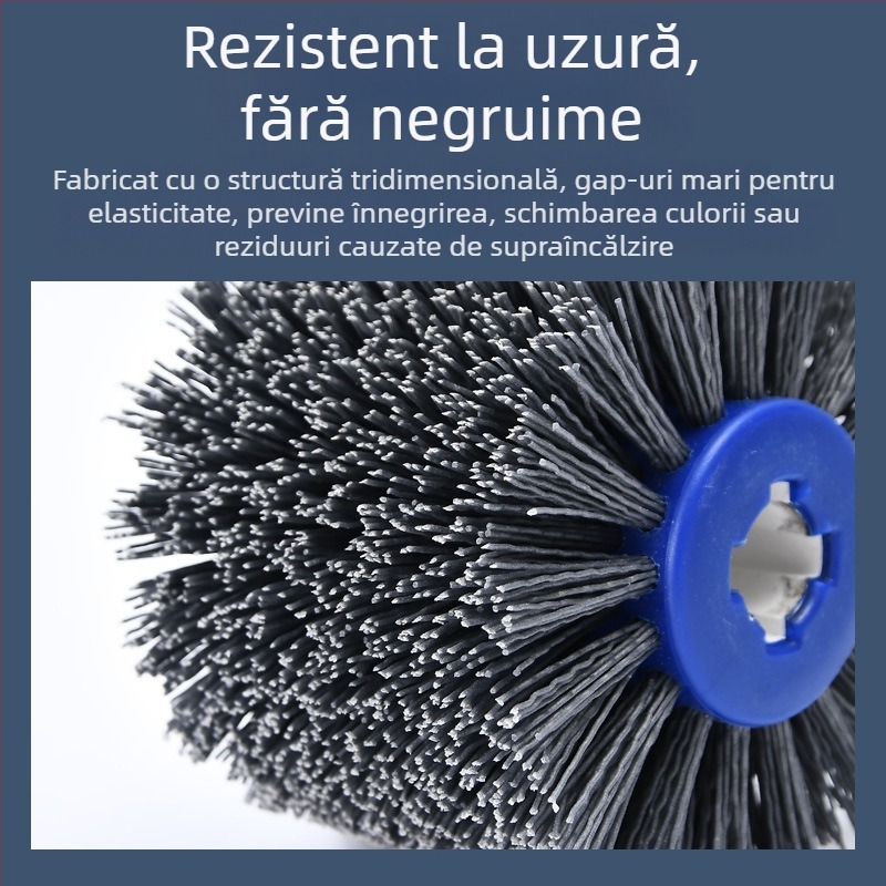 Roată de tras sârmă WELIBA – sârmă abrazivă din nailon, carburi de siliciu, duritate medie