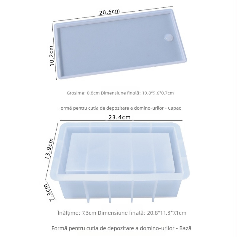 Formă din silicon pentru rășină epoxidică — formă neregulată; pentru proiecte DIY cu rășină cristal; Formă pentru prăjituri (Cake Mold) (Brand: Seven Wonderful Fresh; Material: silicon; Utilizare: DIY rășină cristal; Categoria: Cake Mold)