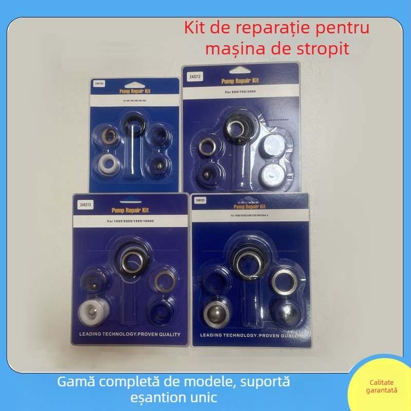 Kit de reparație a etanșării corpului pompei pentru mașină de pulverizat fără aer, cu presiune înaltă 244194/248212/248213/249123