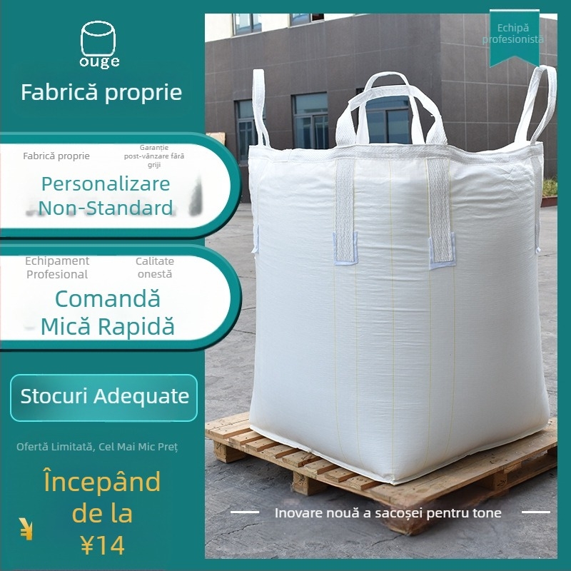 Ton bag, material PP, capacitate 1300 kg, sac textil din plastic, marcă OUGE