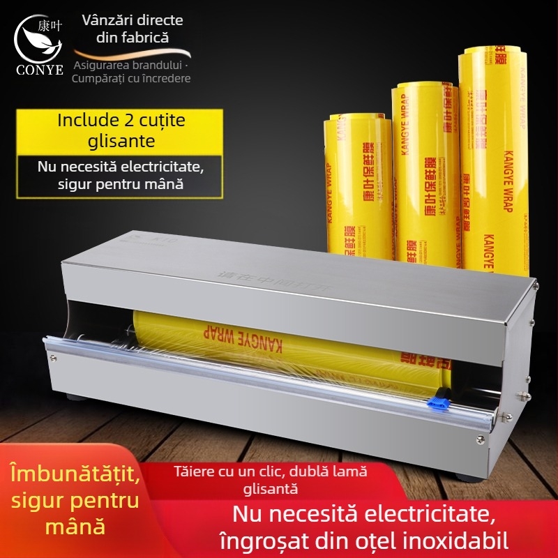 Mașină de ambalare și sigilare din plastic pentru recipiente tip cup, pentru fructe și legume proaspete, destinate cateringului, cu posibilitatea formării recipientelor