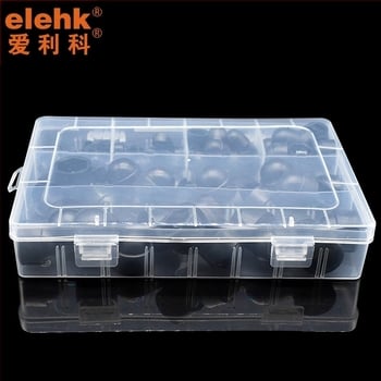 Capace din plastic pentru șuruburi hex, set 145 bucăți, în cutie mică, protecție pentru piulițe