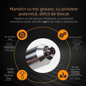 Adaptor pentru bormașină electrică pentru nituri | Material: oțel aliat cap pistol | Domeniu de utilizare: nituri | Brand: Wanyu hardware