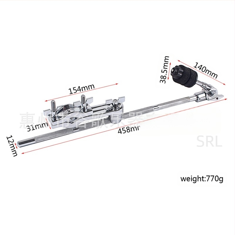 Accesorii set tobe – clips de extensie din plastic, model WC53A, metal și plastic