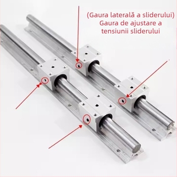 Ghid SBR liniar, șină și bloc, Yuze, din oțel