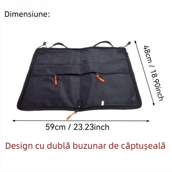 Geantă pentru bețe de tobe, design rucsac, poliester, curea cu pernă de aer, unisex