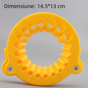 Mașină de șlefuit burghie spiral – portabilă, pentru burghie spiralate, reparație unghi, corp din plastic