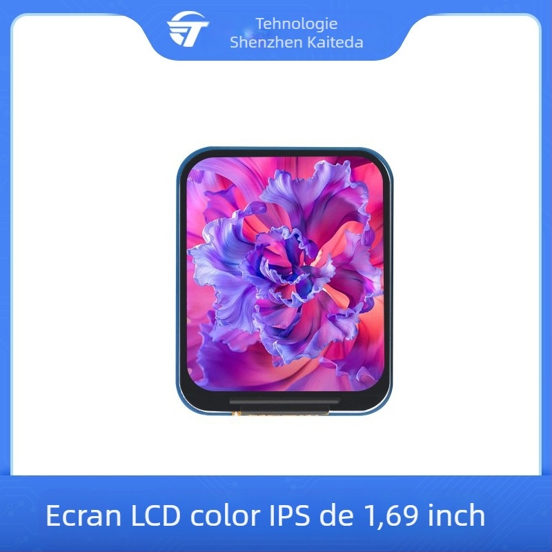 Ecran LCD Caturda cu interfață SPI, cip driver ST7789V2, rezoluție 240×280