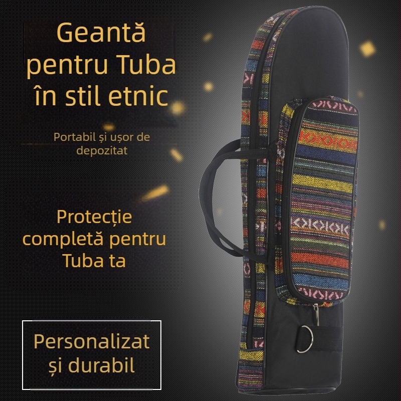 Geantă pentru instrument IN-58, din Oxford, accesorii pentru conducte de cupru, husă de depozitare, ambalaj OPP