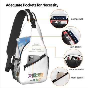 Geantă crossbody în stil stradal, mătase, model dungat, căptușire poliester, închidere cu capac, buzunare interioare: fermoar, telefon, ID, laptop