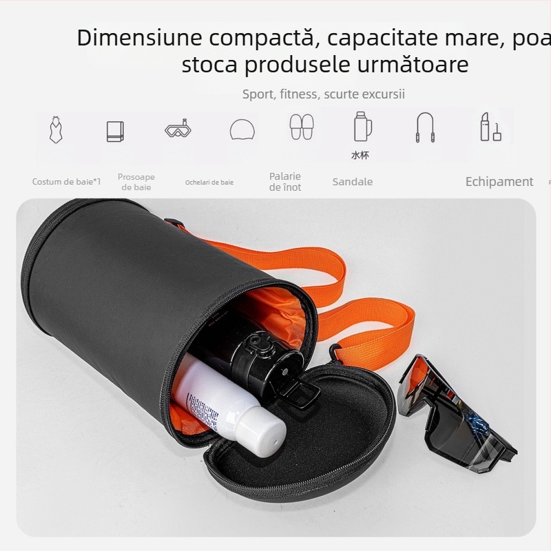 Geantă crossbody pentru sport, cu separare uscat-umed, PU ultra-ușoară, pentru sporturi în aer liber (Primăvara 2025)