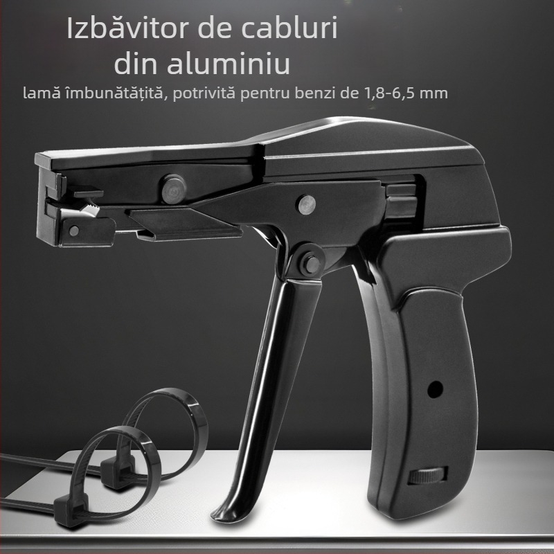 SJ-800A Unealtă pentru legări din nylon – două funcții: prindere și tăiere, corp din aluminiu, SANJIANG