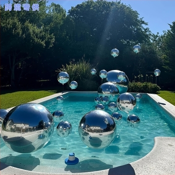 Set de 39 baloane rotunde 4D din folie de aluminiu