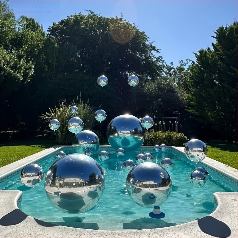 Set de 39 baloane rotunde 4D din folie de aluminiu