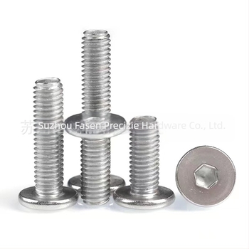 Șuruburi Fasseng cu cap plat hexagonal, A2-70, JB/ZQ 4352-2006