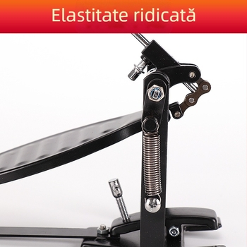Peng Yu pedal bas pentru set de tobă, din aliaj de aluminiu și fier, pedală unică, model: Copiii calcă ciocanul