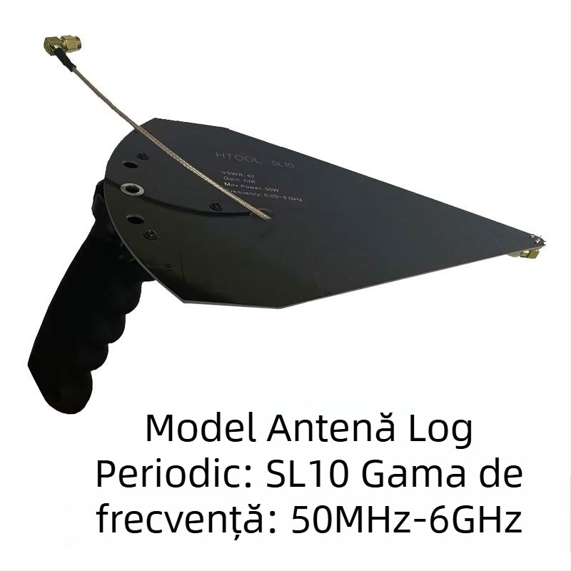 SL1050M Antena log-periodică portabilă, direcțională, cu câștig înalt, bandă largă EMC