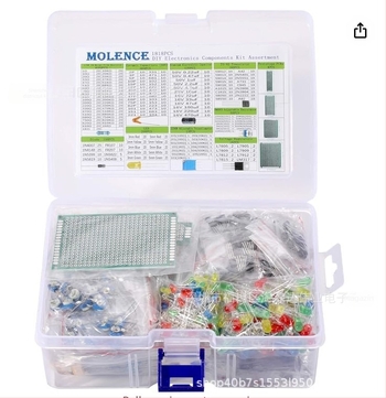 Kit de componente electronice pentru Arduino UNO R3, Raspberry Pi și Arduino Mega2560 – substrat din aluminiu cu două fețe, rigid, pentru DIY