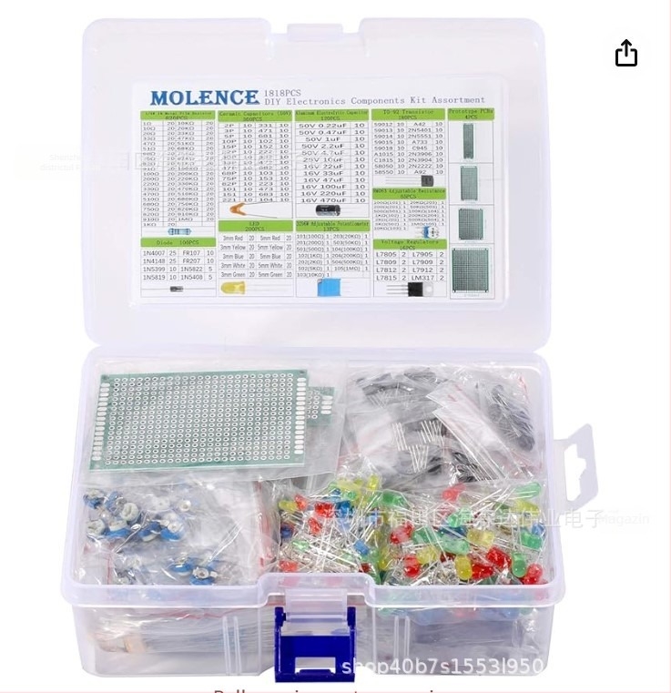 Kit de componente electronice pentru Arduino UNO R3, Raspberry Pi și Arduino Mega2560 – substrat din aluminiu cu două fețe, rigid, pentru DIY