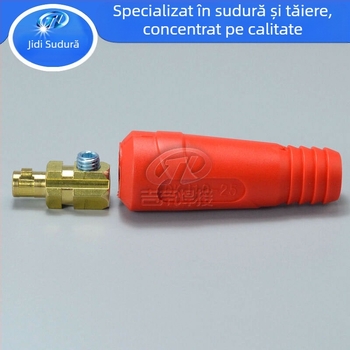 Accesorii sudură DKJ10-25 priză plug european rapid Gitty, set 4 bucăți