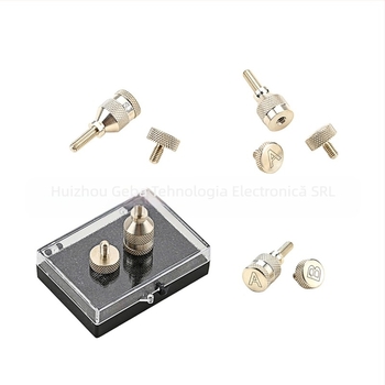 Șurub pentru saxofon cu gât curbat – metal, modelele C801/C802, ambalaj în cutie, accesoriu pentru instrumente muzicale