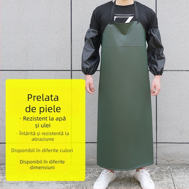 Șorț fără mâneci, impermeabil și rezistent la murdărie, material compozit