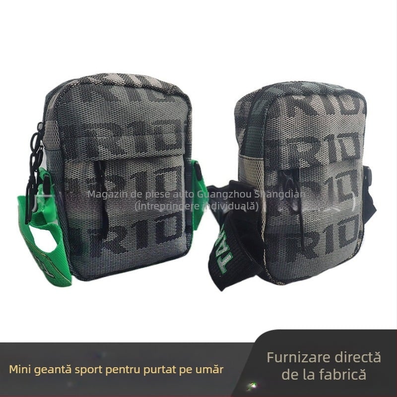 Geantă crossbody din pânză – impermeabilă, rezistentă la presiune, cu mâner, universală pentru autovehicule, purtare crossbody sau în mână