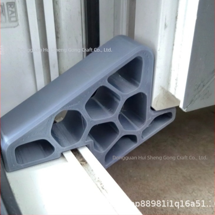 Stop pentru ușa de la fereastra/balcon cu blocare pe șină — Plastic, stil modern