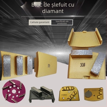 Cheng Yu CY025 Bloc diamant pentru șlefuire a betonului, legare din aliaj metalic sinterizat, unealtă de șlefuire personalizabilă