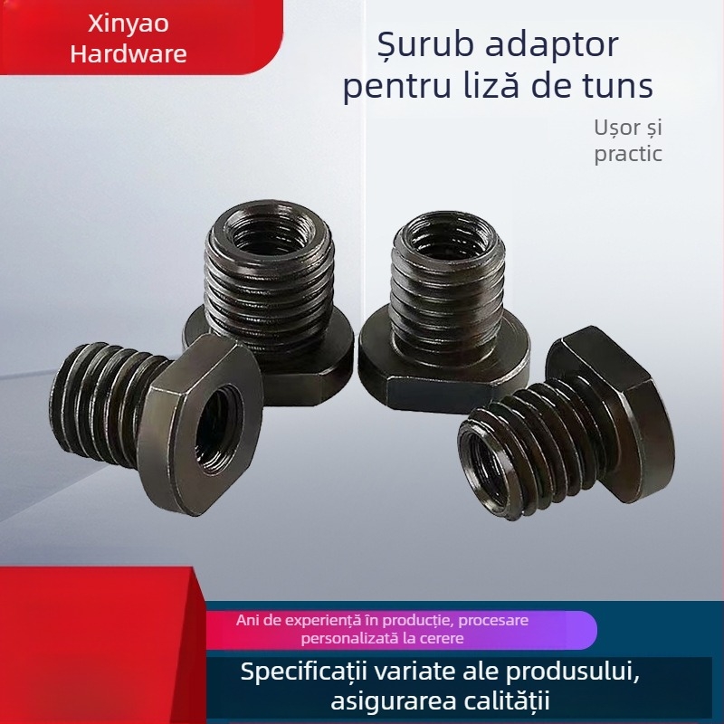 Adaptor pentru polizor unghiular M10 către M14, oțel-carbon, accesorii pentru unelte electrice
