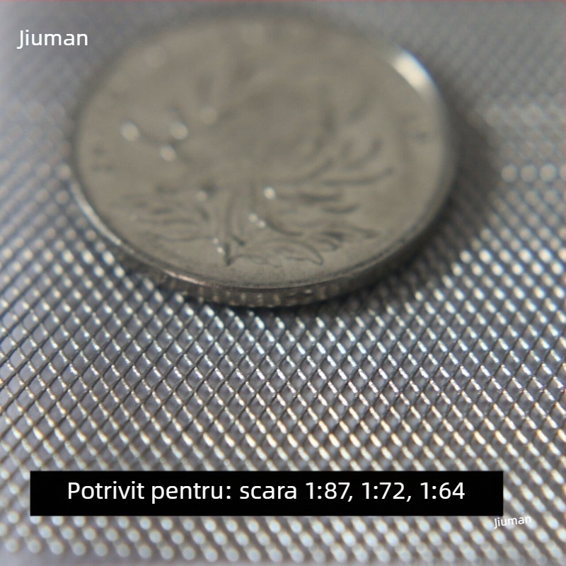 Gardă plasa metalică pentru modelul de tren – plasă de filtrare pentru dioramă de nisip – model 465515, cod produs Th%j # Lznlolznlofgsdj # Fglzn