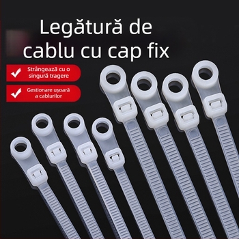 Legătură pentru cabluri din nailon, dublu capăt, auto-blocantă, 94V2, brand Double handsome