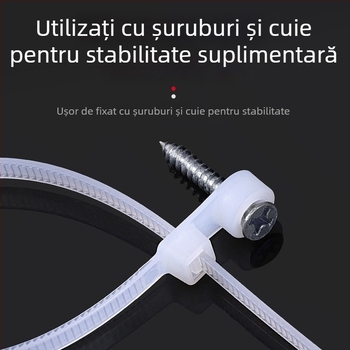 Legătură pentru cabluri din nailon, dublu capăt, auto-blocantă, 94V2, brand Double handsome